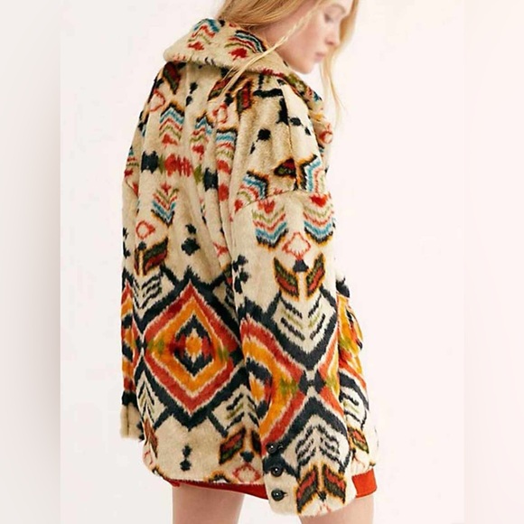 Free People Carmella Faux Fur Jacket - Picture 4 of 14